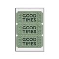 Picture of Good Times Poster _GroupedProduct_Rectangle_Portrait_Canvas_Framed_