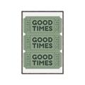 Picture of Good Times Poster _GroupedProduct_Rectangle_Portrait_Canvas_Framed_
