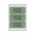 Picture of Good Times Poster _GroupedProduct_Rectangle_Portrait_Canvas_Framed_