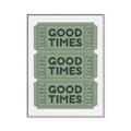 Picture of Good Times Poster _GroupedProduct_Rectangle_Portrait_Canvas_Framed_