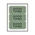 Picture of Good Times Poster _GroupedProduct_Rectangle_Portrait_Canvas_Framed_