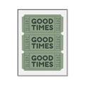 Picture of Good Times Poster _GroupedProduct_Rectangle_Portrait_Canvas_Framed_