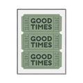Picture of Good Times Poster _GroupedProduct_Rectangle_Portrait_Canvas_Framed_