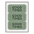 Picture of Good Times Poster _GroupedProduct_Rectangle_Portrait_Canvas_Framed_