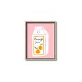 Picture of Orange Juice Poster _GroupedProduct_Rectangle_Portrait_Canvas_Framed_