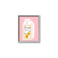 Picture of Orange Juice Poster _GroupedProduct_Rectangle_Portrait_Canvas_Framed_