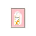 Picture of Orange Juice Poster _GroupedProduct_Rectangle_Portrait_Canvas_Framed_