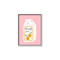 Picture of Orange Juice Poster _GroupedProduct_Rectangle_Portrait_Canvas_Framed_