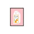 Picture of Orange Juice Poster _GroupedProduct_Rectangle_Portrait_Canvas_Framed_