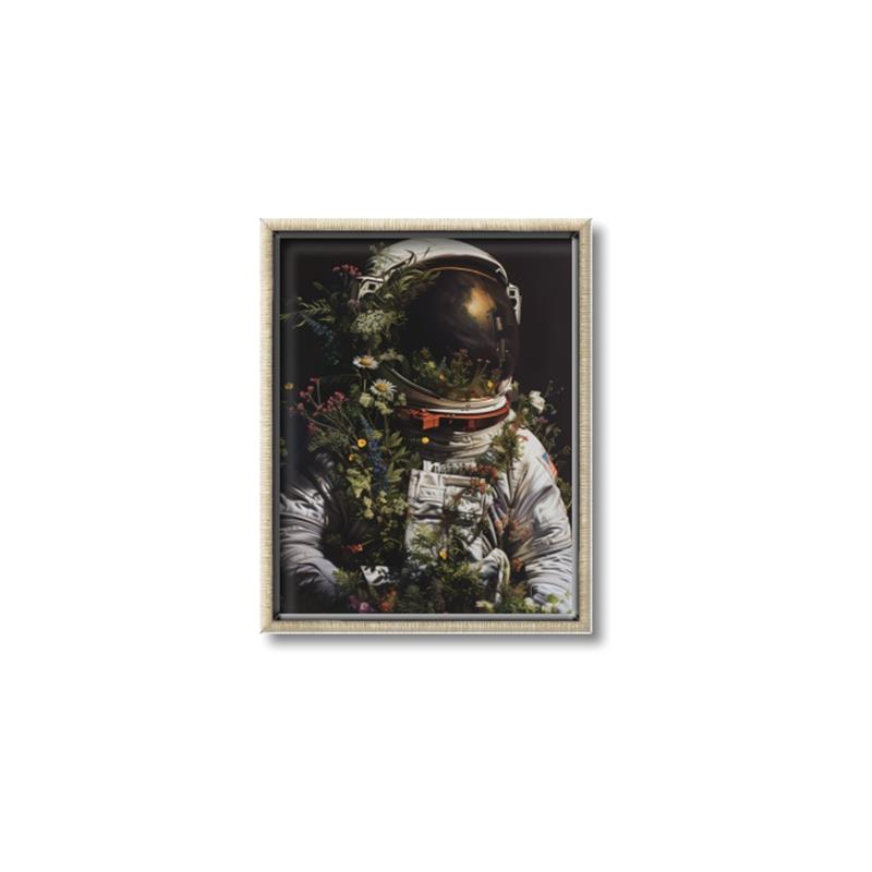 Picture of Untamed Spaceman _GroupedProduct_Rectangle_Portrait_Canvas_Framed_
