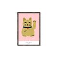 Picture of Maneki Neko – Lucky Cat _GroupedProduct_Rectangle_Portrait_Canvas_Framed_