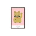 Picture of Maneki Neko – Lucky Cat _GroupedProduct_Rectangle_Portrait_Canvas_Framed_
