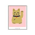 Picture of Maneki Neko – Lucky Cat _GroupedProduct_Rectangle_Portrait_Canvas_Framed_