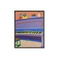 Picture of Retro Style Piano _GroupedProduct_Rectangle_Portrait_Canvas_Framed_
