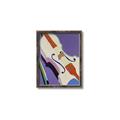 Picture of Retro Style Violin _GroupedProduct_Rectangle_Portrait_Canvas_Framed_