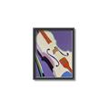 Picture of Retro Style Violin _GroupedProduct_Rectangle_Portrait_Canvas_Framed_