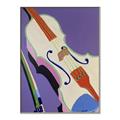 Picture of Retro Style Violin _GroupedProduct_Rectangle_Portrait_Canvas_Framed_