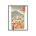 Picture of Catana Ramen Poster _GroupedProduct_Rectangle_Portrait_Canvas_Framed_