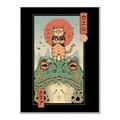 Picture of Catana  Frog Poster _GroupedProduct_Rectangle_Portrait_Canvas_Framed_