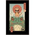 Picture of Catana  Frog Poster _GroupedProduct_Rectangle_Portrait_Canvas_Framed_