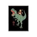 Picture of Catana T-Rex _GroupedProduct_Rectangle_Portrait_Canvas_Framed_