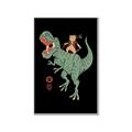 Picture of Catana T-Rex _GroupedProduct_Rectangle_Portrait_Canvas_Framed_