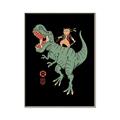 Picture of Catana T-Rex _GroupedProduct_Rectangle_Portrait_Canvas_Framed_