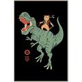 Picture of Catana T-Rex _GroupedProduct_Rectangle_Portrait_Canvas_Framed_