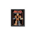 Picture of Robo Neko Cat Poster _GroupedProduct_Rectangle_Portrait_Canvas_Framed_