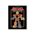 Picture of Robo Neko Cat Poster _GroupedProduct_Rectangle_Portrait_Canvas_Framed_