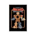 Picture of Robo Neko Cat Poster _GroupedProduct_Rectangle_Portrait_Canvas_Framed_