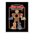 Picture of Robo Neko Cat Poster _GroupedProduct_Rectangle_Portrait_Canvas_Framed_