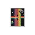 Picture of Space Rainbow Poster  _GroupedProduct_Rectangle_Portrait_Canvas_Framed_
