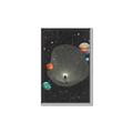 Picture of Abstract Space Poster _GroupedProduct_Rectangle_Portrait_Canvas_Framed_