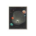 Picture of Abstract Space Poster _GroupedProduct_Rectangle_Portrait_Canvas_Framed_