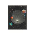 Picture of Abstract Space Poster _GroupedProduct_Rectangle_Portrait_Canvas_Framed_