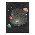 Picture of Abstract Space Poster _GroupedProduct_Rectangle_Portrait_Canvas_Framed_