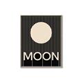 Picture of Moon Typography Poster _GroupedProduct_Rectangle_Portrait_Canvas_Framed_