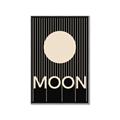 Picture of Moon Typography Poster _GroupedProduct_Rectangle_Portrait_Canvas_Framed_