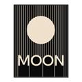 Picture of Moon Typography Poster _GroupedProduct_Rectangle_Portrait_Canvas_Framed_