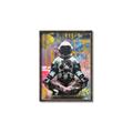 Picture of Retro Spaceman Poster _GroupedProduct_Rectangle_Portrait_Canvas_Framed_