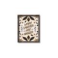 Picture of Work Smarter Not Harder Typography Poster _GroupedProduct_Rectangle_Portrait_Canvas_Framed_