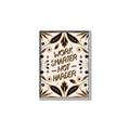 Picture of Work Smarter Not Harder Typography Poster _GroupedProduct_Rectangle_Portrait_Canvas_Framed_