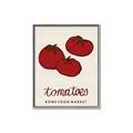 Picture of Food Art - Tomatoes Rome Food Market _GroupedProduct_Rectangle_Portrait_Canvas_Framed_