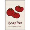 Picture of Food Art - Tomatoes Rome Food Market _GroupedProduct_Rectangle_Portrait_Canvas_Framed_
