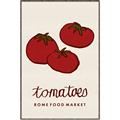 Picture of Food Art - Tomatoes Rome Food Market _GroupedProduct_Rectangle_Portrait_Canvas_Framed_