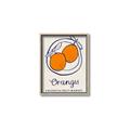 Picture of Food Art - Oranges Valencia Fruit Market _GroupedProduct_Rectangle_Portrait_Canvas_Framed_