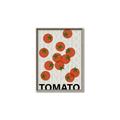 Picture of Tomato Poster _GroupedProduct_Rectangle_Portrait_Canvas_Framed_
