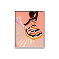 Picture of Dancer & Flourish Poster _GroupedProduct_Rectangle_Portrait_Canvas_Framed_