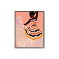 Picture of Dancer & Flourish Poster _GroupedProduct_Rectangle_Portrait_Canvas_Framed_